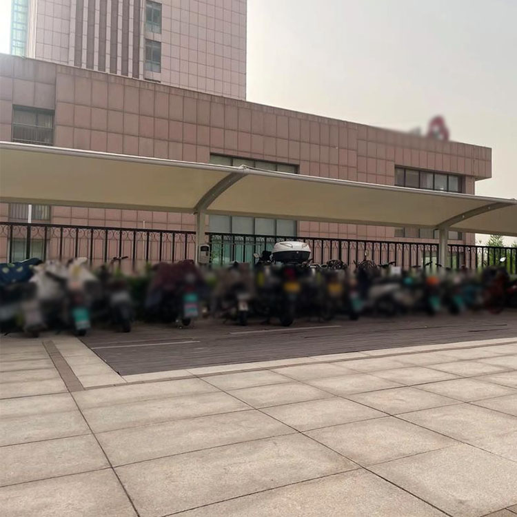 佳县膜结构电动车棚